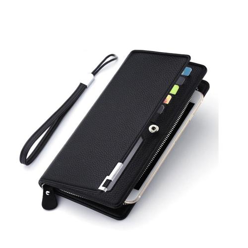 ZR108 Men's Wallet Business Cross-border Long Multi-functional Large-capacity Multi-position Zipper Handbag Wallet