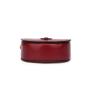 2024 Custom Vegan Leather Simple Saddle Bag Handbag For Women Ladies Purse