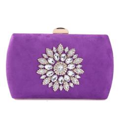 Hot sale women hand bags Winter purse trendy 2021 Female ladies velvet bags vendor women velvet purse and handbags