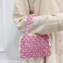 customize Summer Handmade Crystal Beaded Handbag Elegant Acrylic Beads Bag Designer Evening Clutch Purse Women Beach Bag Holiday
