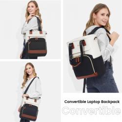 LOVEVOOK Waterproof 15.6 In Travel Fashion Daily Leisure Light For Ladies Bag Back Pack Business Women Casual Laptop Backpack