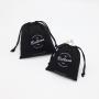 Drawstring Gift Jewelry Cotton Linen Pouches Small Perfume Watch Cosmetic Jewelry Packaging Cotton Bag