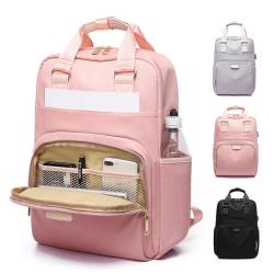 USB Waterproof Backpack Zipper Closure Large Capacity Customizable Logo Polyester Lining Casual/Sport Travel School Fashion