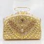 Wholesale Handmade Rhinestone Purse Woman Handbag Clutch Bags Retro Evening Bag For Ladies