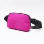 Custom Logo Fanny Pack Square Crossbody Waist Bag Nylon Waterproof Fashion Sports Belt Bag for Men Women