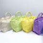 Keymay Hot Sale USA Warehouse Free Shipping Mixed 6 Colors High Quality Zippered Tote Bag Heavy Canvas Beach Bag Handbag Tote
