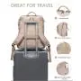LOVEVOOK custom waterproof women backpack bag with 15.6 inch laptop pocket lightweight nylon casual backpacks for school college