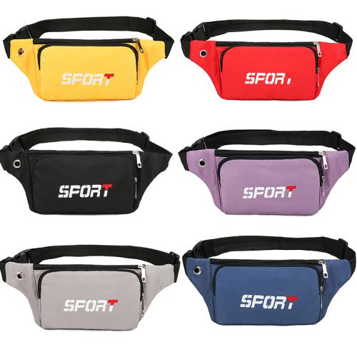 Gelory Wholesale Price Adjustable Portable Waist Belt Bag Custom Fanny Pack Crossbody Nylon Waist Bags For Women