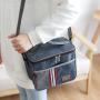 Factory Direct Sales Insulation Lunch Bag Shoulder Bag Oxford Cloth Aluminum Cooler Bag for Outdoor Picnic School