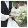 2024 new temperament small package design women's fashion single shoulder crossbody bag simple handbag small square bag