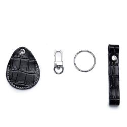 Multi Color & Shaped Optional Key Chain Embossed Crocodile Pattern Leather Elevator Door Key For Access Control