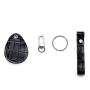 Multi Color & Shaped Optional Key Chain Embossed Crocodile Pattern Leather Elevator Door Key For Access Control