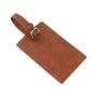 Wholesale id badge card holder leather lanyard id card holder leather luggage card holder