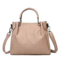 2024 Custom Vegan Leather Hand Bag For Women Ladies Purse Handbag With Metal Handle