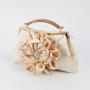 Wholesale  wedding party flower bags fashion women purse red velvet evening bag ladies handbags designer