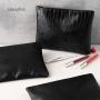 African Girls Makeup Bag Bridesmaid Leather Cosmetic Bag Customize Blank Cosmetic Bag Of Makeup Puffs