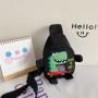 Children's autumn new messenger bag cartoon little dinosaur boys and girls shoulder bag