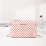 2024 Korean Version Embroidered Diamond Checkered Women's Shoulder Bag New Foreign Trade Wholesale Small Bags Live Broadcast