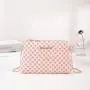 2024 Korean Version Embroidered Diamond Checkered Women's Shoulder Bag New Foreign Trade Wholesale Small Bags Live Broadcast