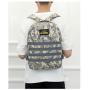 HR085 Men's Outdoor Sports Training Backpack Camouflage Nylon Travel Storage Bag Lightweight Camping Fight Games Shoulder Bag