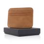 Custom Genuine Leather Card Holder Slim Men Mini Wallet Holder RFID Men's Leather Card Holder