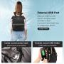 LOVEVOOK Lightweight Casual Girls College school Daypack with USB Travel Oxford Back Pack Business Women Laptop Backpack