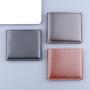 OEW200 Custom Logo New Card Holder Simple Wallet Men Leather Wallets 6 Card Slots Small ID Credit Card Holder