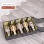 SN004 New Fashion 6 Space Storage Shoe Box Waterproof Zipper Portable Storage Shoe Bag for Travel Organizer Shoe Set Bag