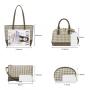 LOVEVOOK 2023 Fashion New Handbag bags High Quality Pu Leather Women's Hand bag 4 in 1 Woman Ladies Purses and Handbags set