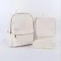 Keymay High Quality Fashion Blank Black Girl Backpacks Kids School Bags Organizer Travel Backpack Bag for Women