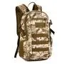 12L Ultra Small Mini Backpack with Zipper Closure Waist Style Outdoor Student Backpack Fan Camouflage Bag