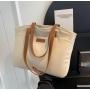 ZWY100 Hot Sale Simple Large Tote Ladies Bag Wholesale Fashion Multi-compartment Canvas Bag Daily Work Travel Shopping Bag