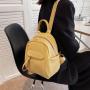 Pure Color Women's Backpacks High Quality Handmade Women's Backpack Large Capacity Women's Travel Back bolsas para mujer