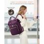 LOVEVOOK 15.6 in Multifunction Smart Backpack For Travelling School Business Laptop Travel Backpack Bag With USB Port for women