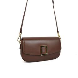 Custom Small Fashion Vegan Pu Leather Ladies Crossbody Shoulder elegant Satchel Women Messenger Bag