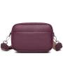 Trend Women's Bag 2024 New Cross-border Foreign Trade Solid Color PU Crossbody Bag Female Small Bag