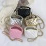 Fashion Chain Designer Shoulder Bags Famous Brands Mini Crossbody Bolsas Para Mujer Diamond Lattice Women Fashion Handbags