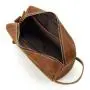 Fashion pu leather cosmetic bag men travel mackeup bag leather men cosmetic pouch bag