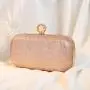 Glitter Diamond Finger Ring Full Rhinestone Purses Golden Clutch Bag for Wedding Party Evening Bags