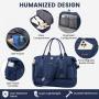 LOVEVOOK 2023 Women Duffle Gym Toiletry Bags Waterproof Carry on Over Night Handbags Designer Luggage Travel Bags for Women Men