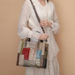 2024 New Fashion Bolsos Bag Fashion Portable Customs Handbag Crossbody Bag Genuine Leather Ladies Handbags Women Bag