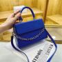 Trending Carteras Chain PU Leather Bag Ladies Hand Bag Crossbody Bag For Women