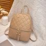 2024 New Korean Version Casual Backpack for Girls and Women Fashionable Single Strap School Knapsack