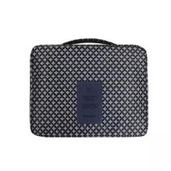 Floral fabric portable travel toiletries Waterproof travel storage Portable toiletries square toiletries cosmetic bags