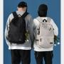 ZF285 New Schoolbag Female Junior High School Students Shoulder Bag Male Computer Backpack Polyester Breathable Waterproof