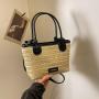 ZWY322 New Women Summer Straw Shoulder Bag Wholesale Beach Vacation Woven Bag Eco-friendly Fashion Daily Travel Crossbody Bag