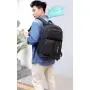 ZF176 New Leisure Backpack Man Outdoor Travel Bag Fashion Retro Canvas Shoulder Bag Large Capacity Waterproof Student Schoolbag
