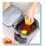 ZF058 New Waterproof Large-capacity Lunch Bag Outdoor Picnic Bag Polyester Insulation Anti-fouling Handheld Shoulder Ice Bag