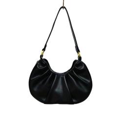 2024 new pleated design shoulder bag women's small cross bag high quality handbag