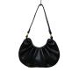 2024 new pleated design shoulder bag women's small cross bag high quality handbag